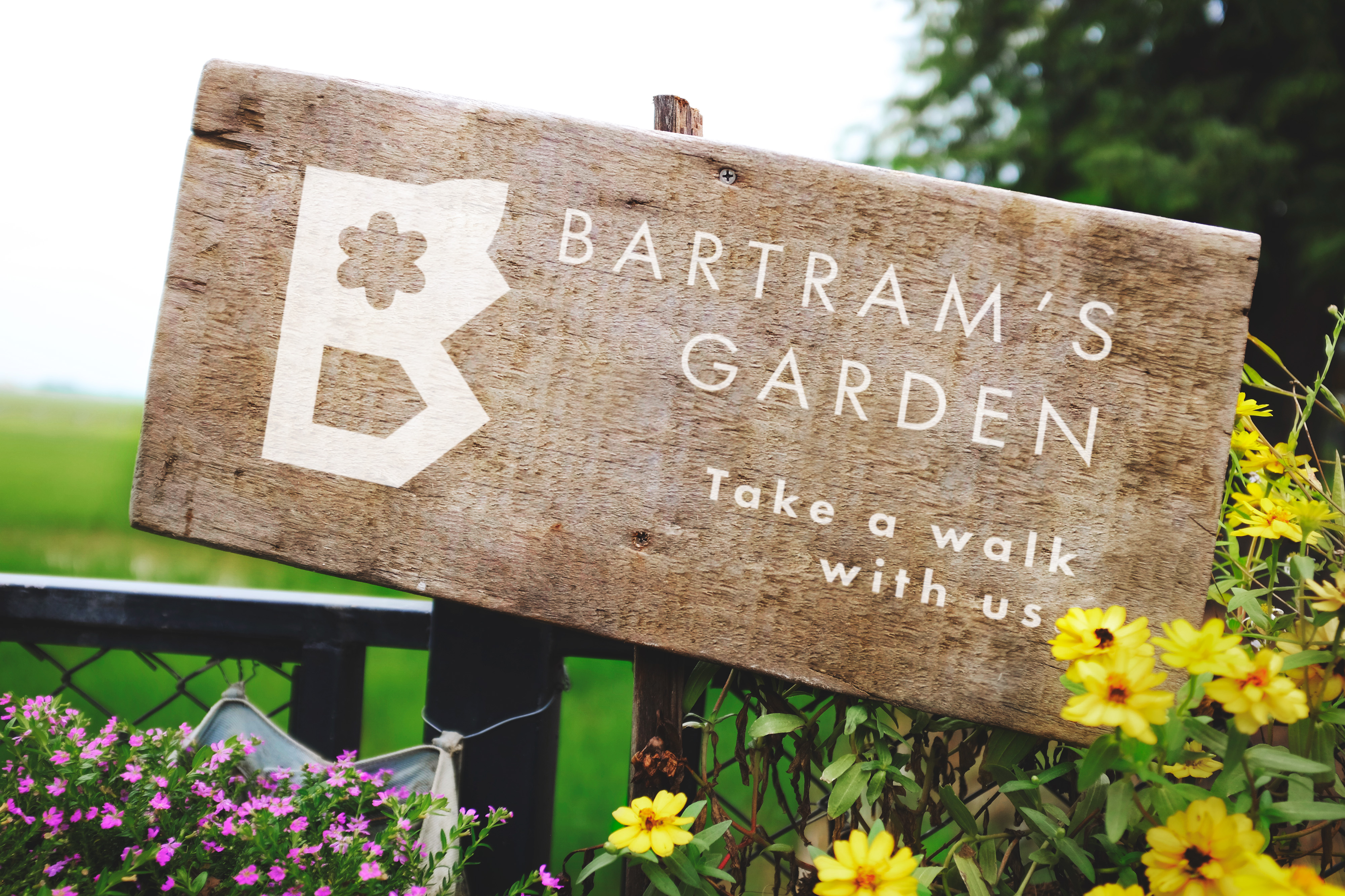 Bartram's Garden Public Sign