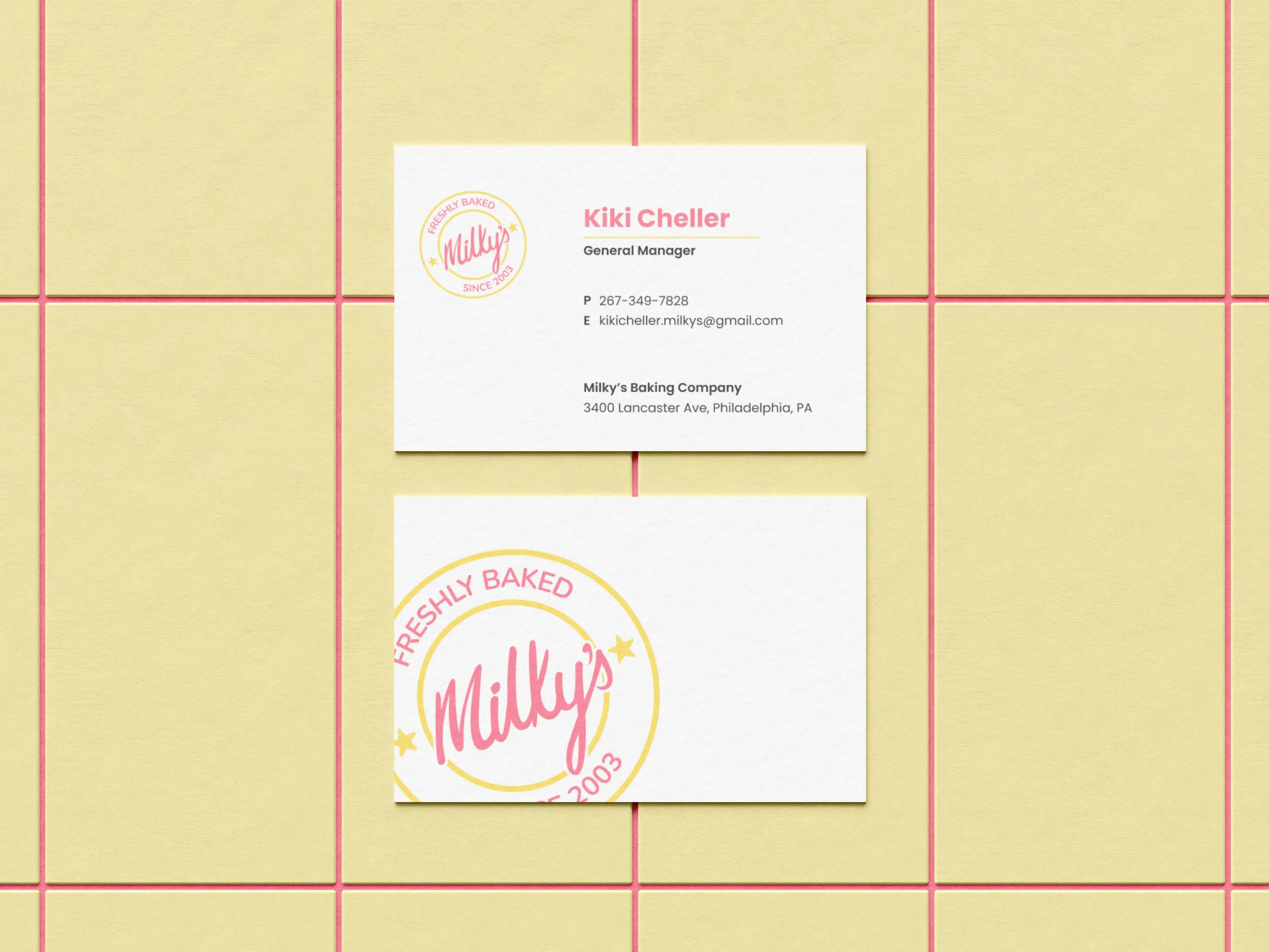 Milky's Business Cards