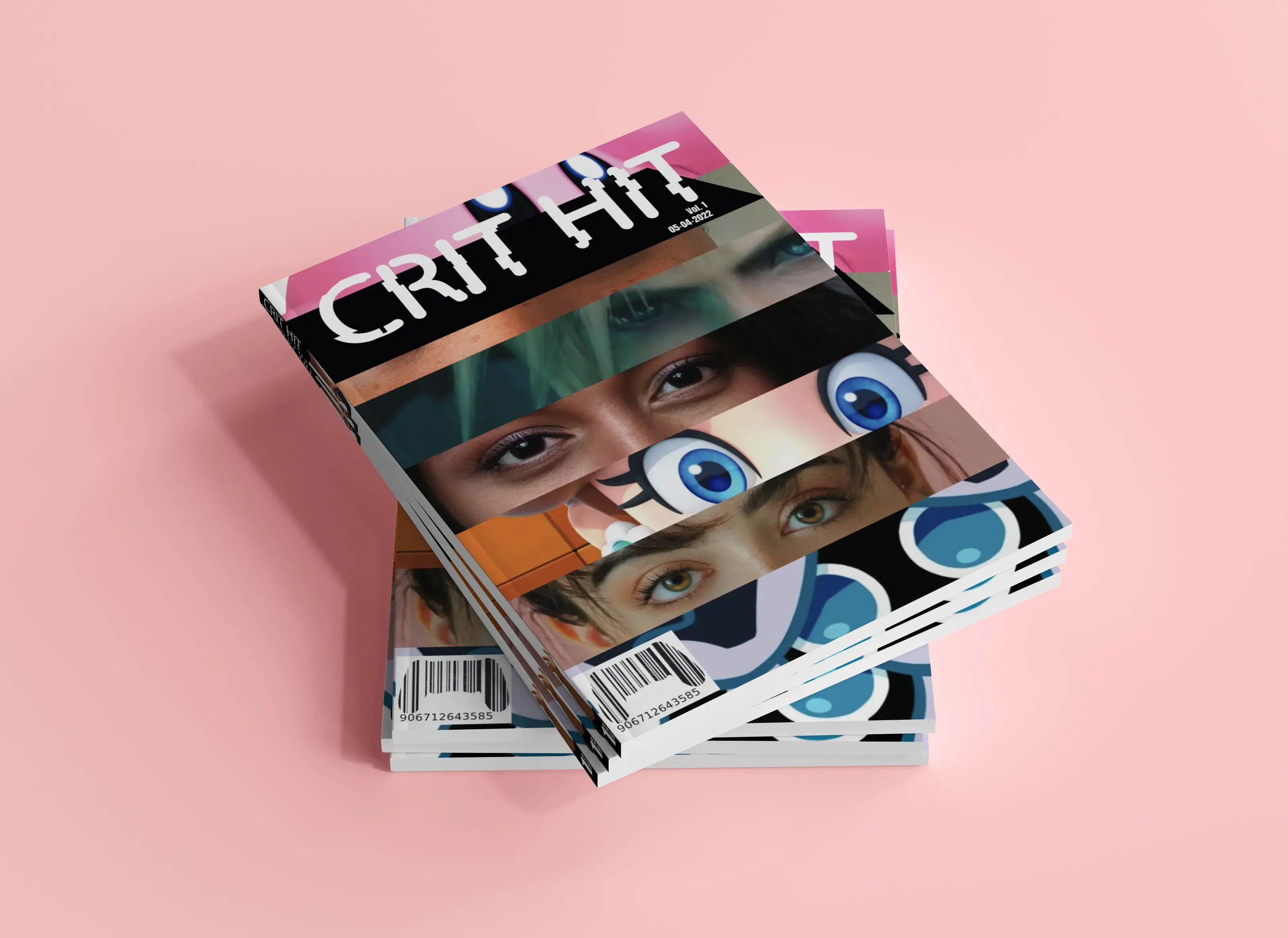 Stacked Crit Hit Magazines