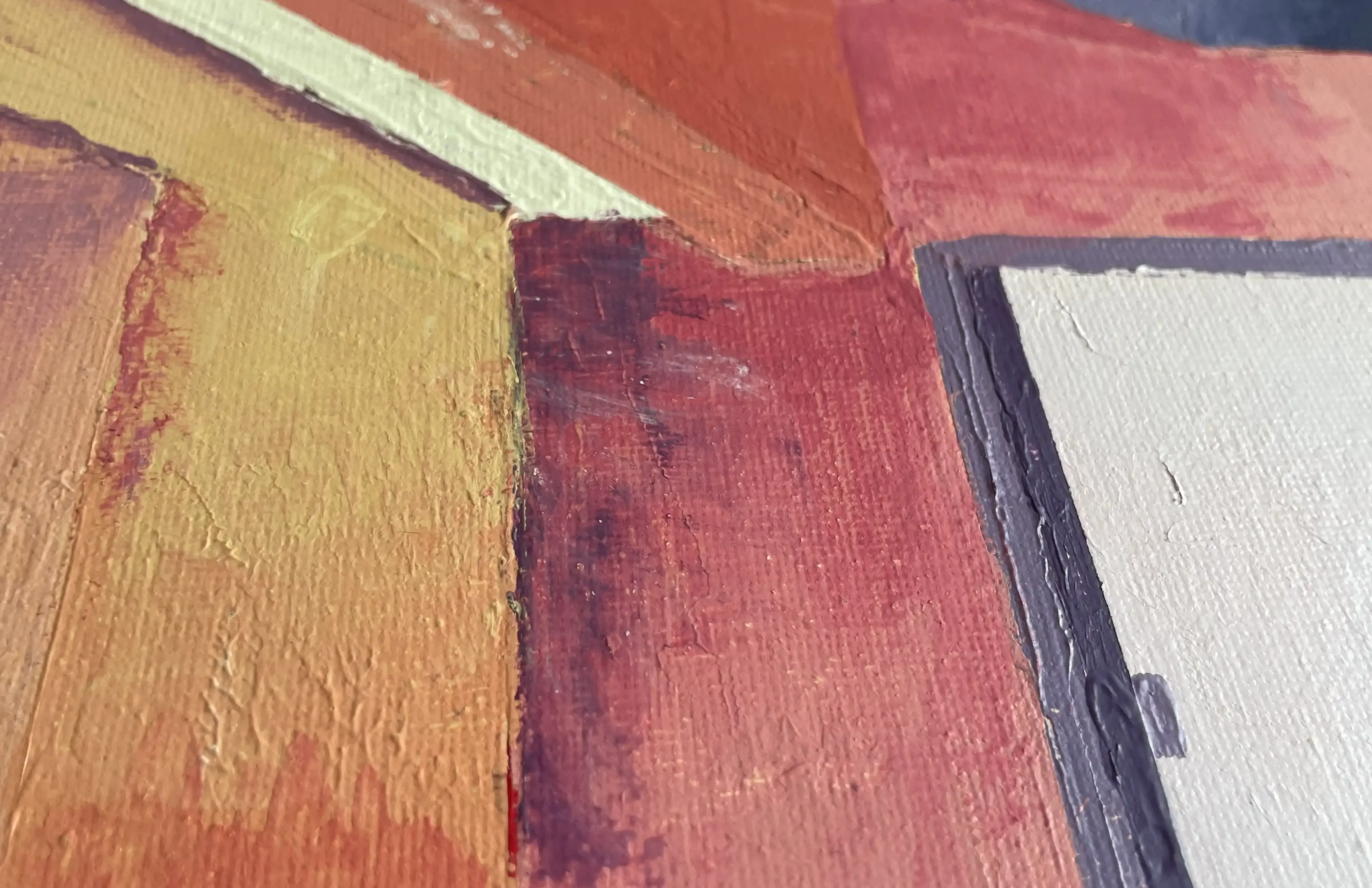 Hallway Pallete Knife Painting