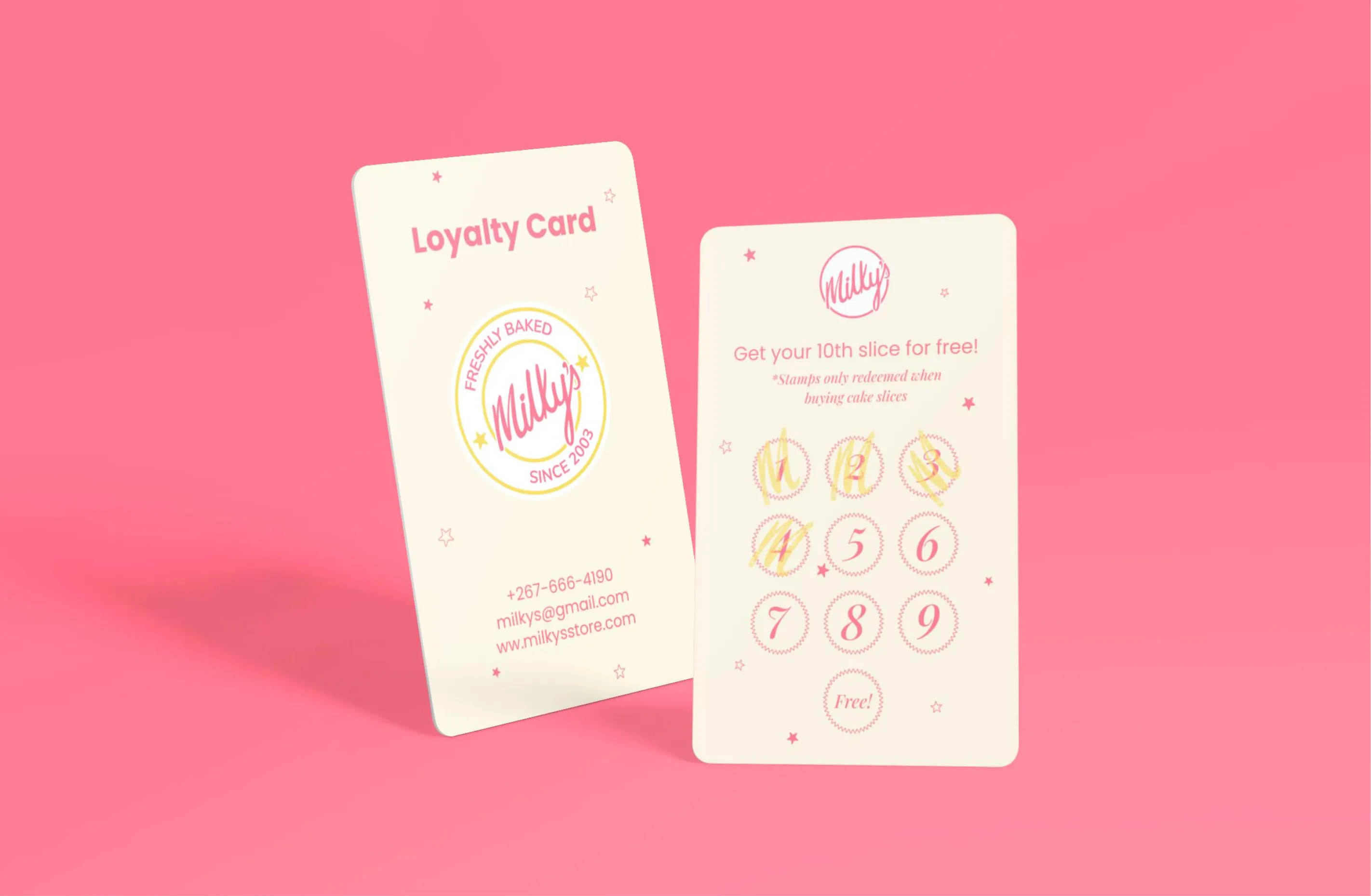 Milky's Loyalty Cards