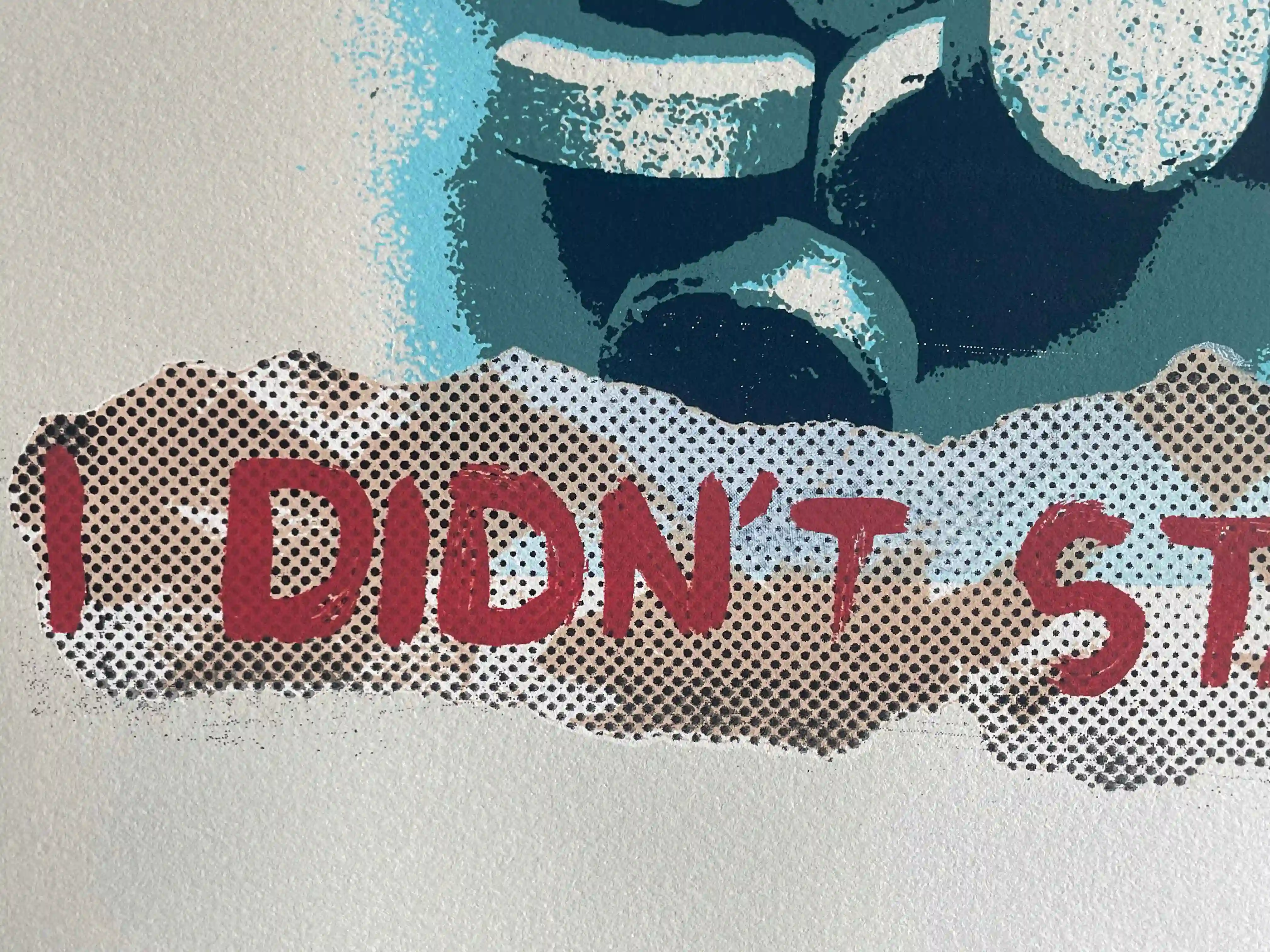 Medicine Screenprint Closeup 2