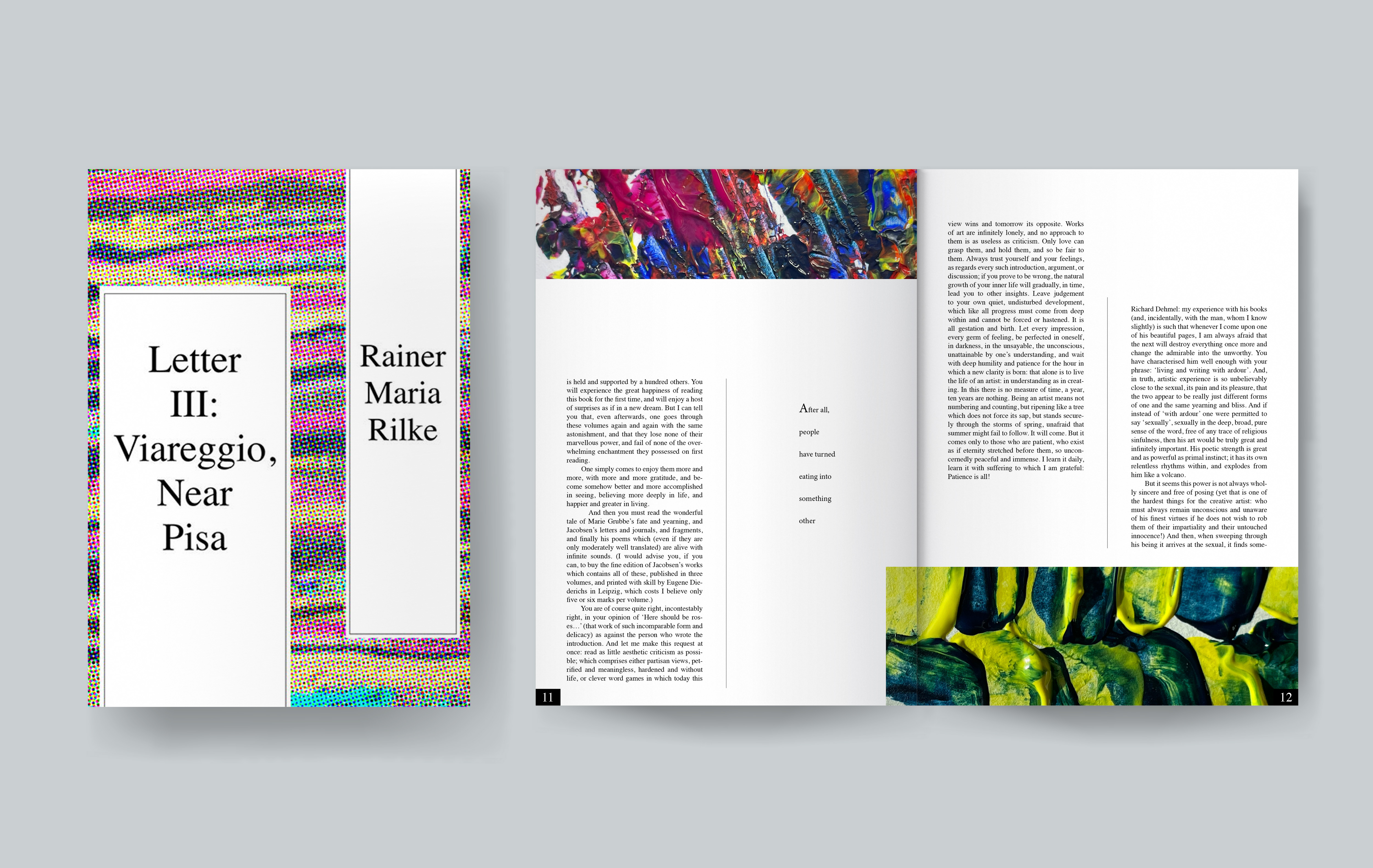 Rilke Text Mockup