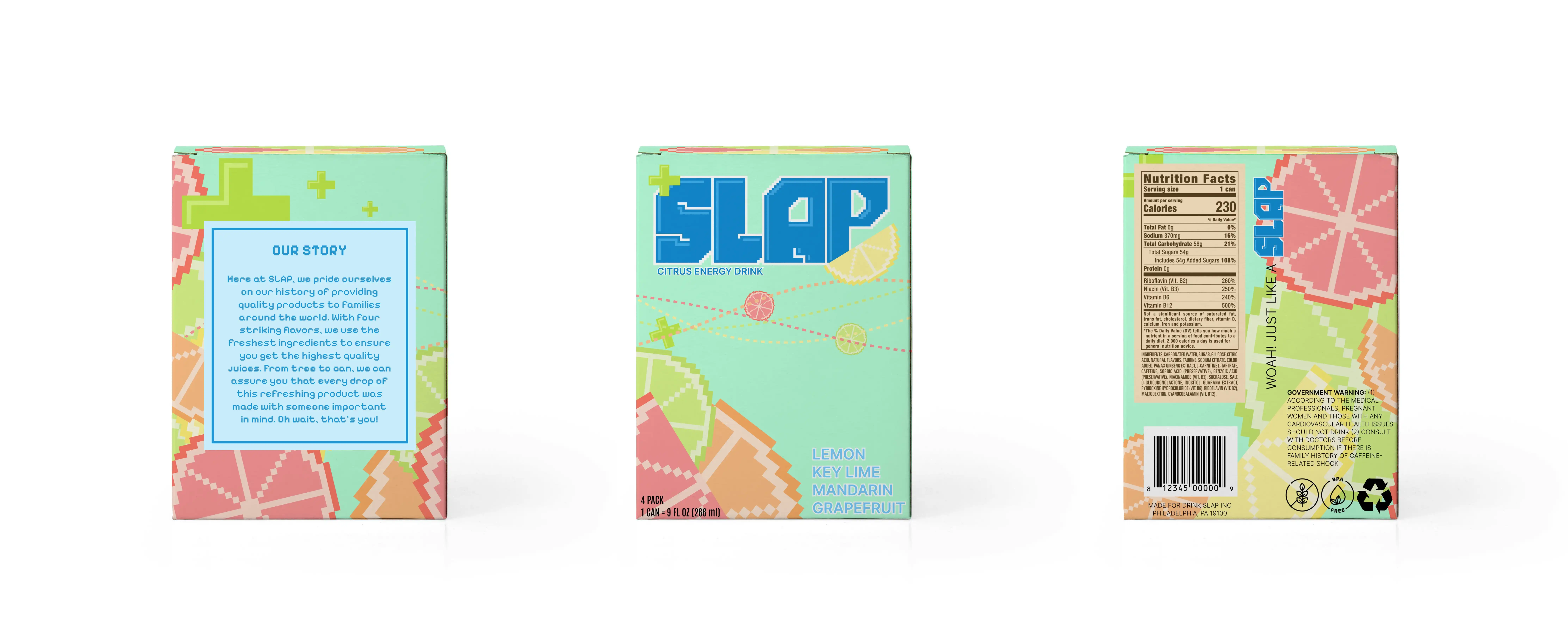 Multi View of Slap Package